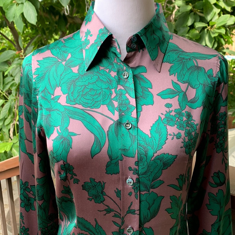 Etro Silk Floral 46